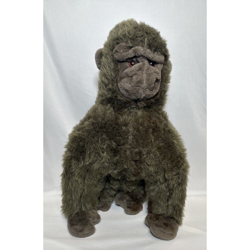 Vintage Rushton Advertising Gorilla 24” Tall Plush Extremely RARE